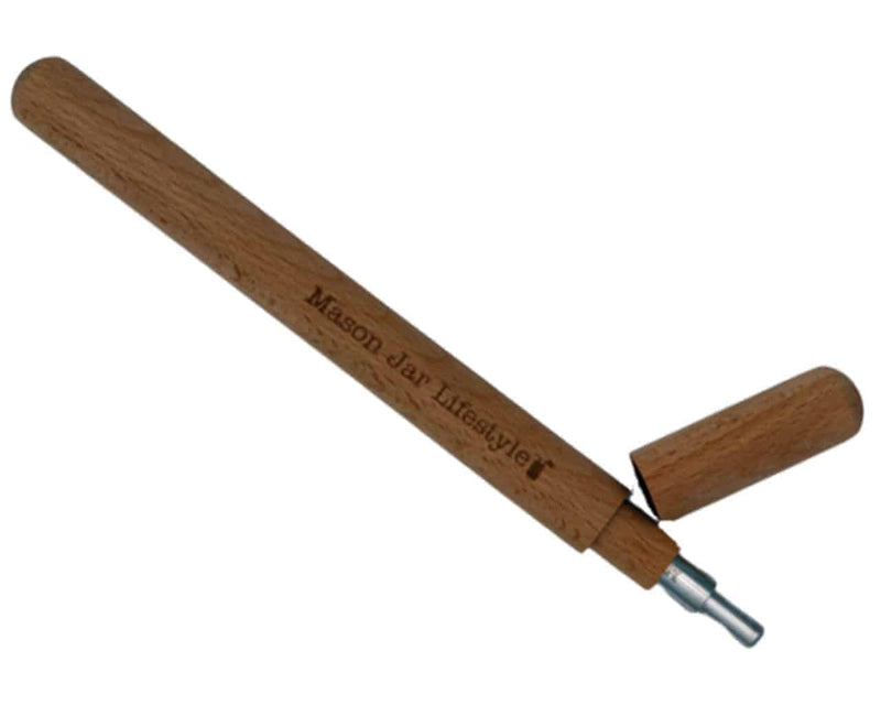 Wood Reusable Straw Carrying Case
