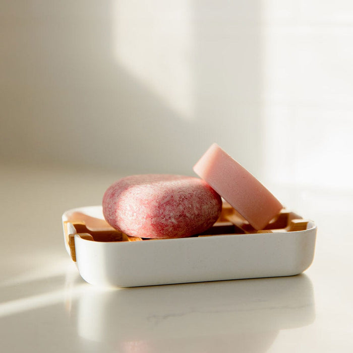 Bamboo Soap Dish – Plastic-Free, Compostable & Zero Waste | Eco-Friendly Bathroom Accessory