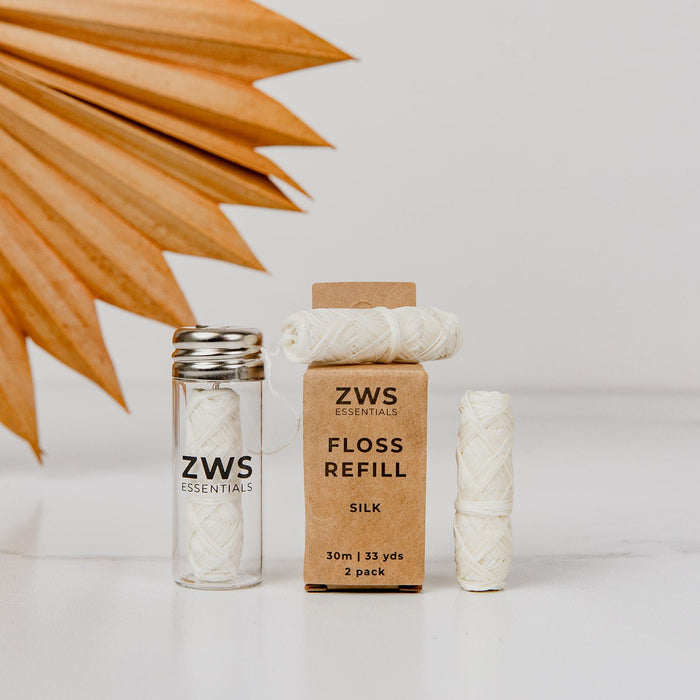 Silk Floss – Dental Floss | Biodegradable, Refillable & Plastic-Free Oral Care