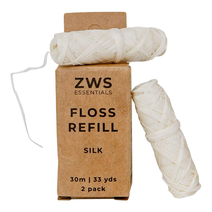 Silk Floss – Dental Floss | Biodegradable, Refillable & Plastic-Free Oral Care