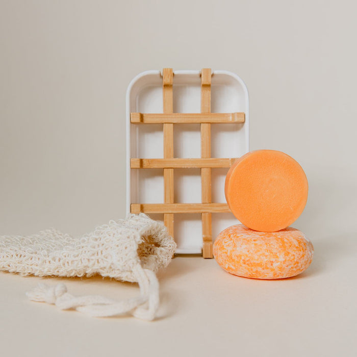 Hair Care Mini Kit – Plastic-Free Shampoo & Conditioner Bar Set | Vegan, Sustainable, & Travel-Friendly