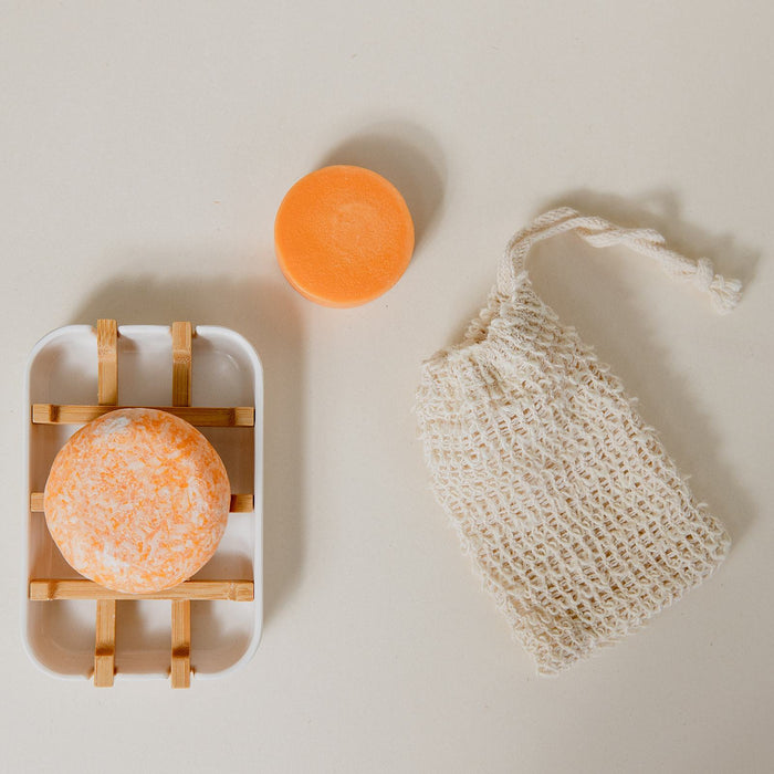 Hair Care Mini Kit – Plastic-Free Shampoo & Conditioner Bar Set | Vegan, Sustainable, & Travel-Friendly