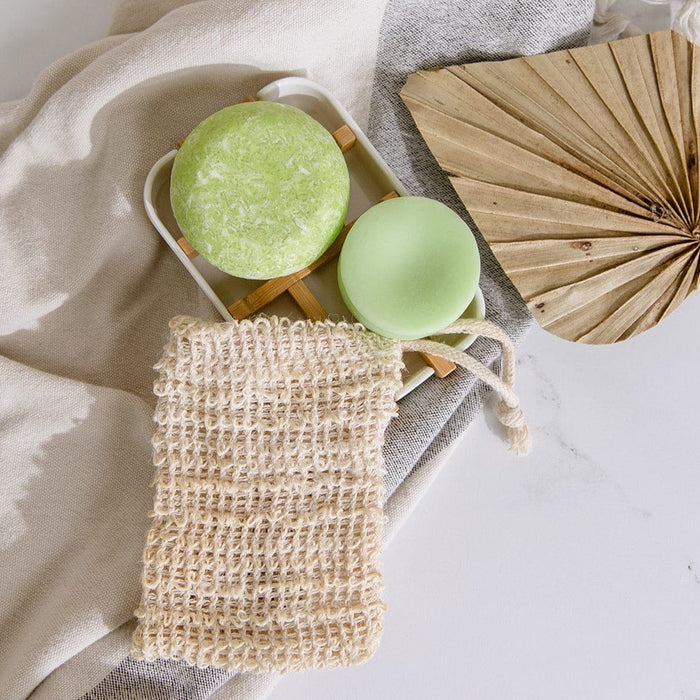 Hair Care Mini Kit – Plastic-Free Shampoo & Conditioner Bar Set | Vegan, Sustainable, & Travel-Friendly