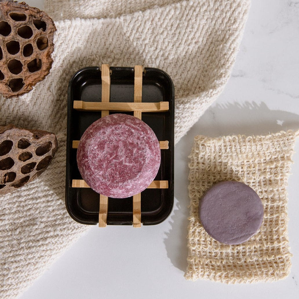 Hair Care Mini Kit – Plastic-Free Shampoo &amp; Conditioner Bar Set | Vegan, Sustainable, &amp; Travel-Friendly