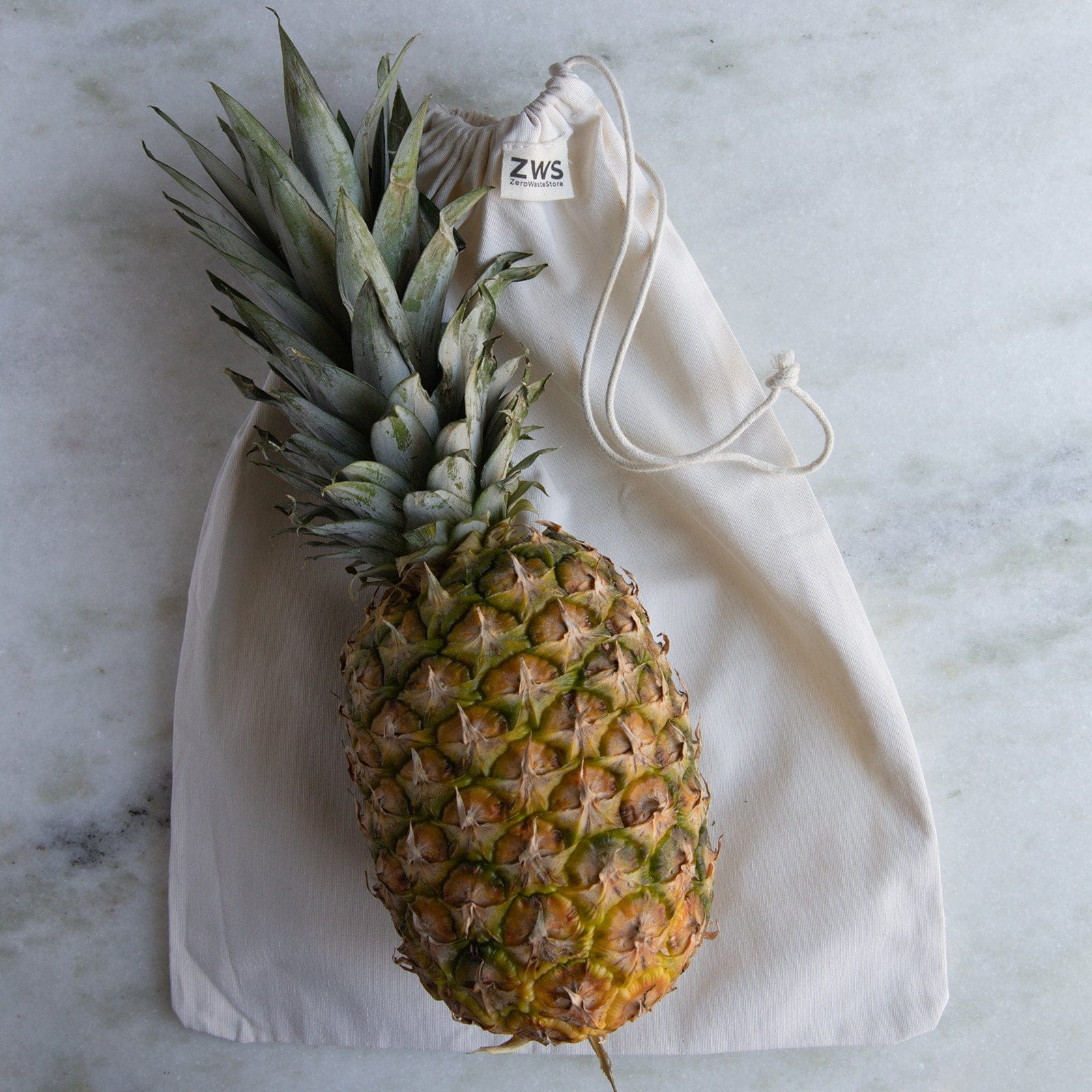 Muslin Produce Bag – Organic Cotton | Reusable, Washable &amp; Grocery Storage