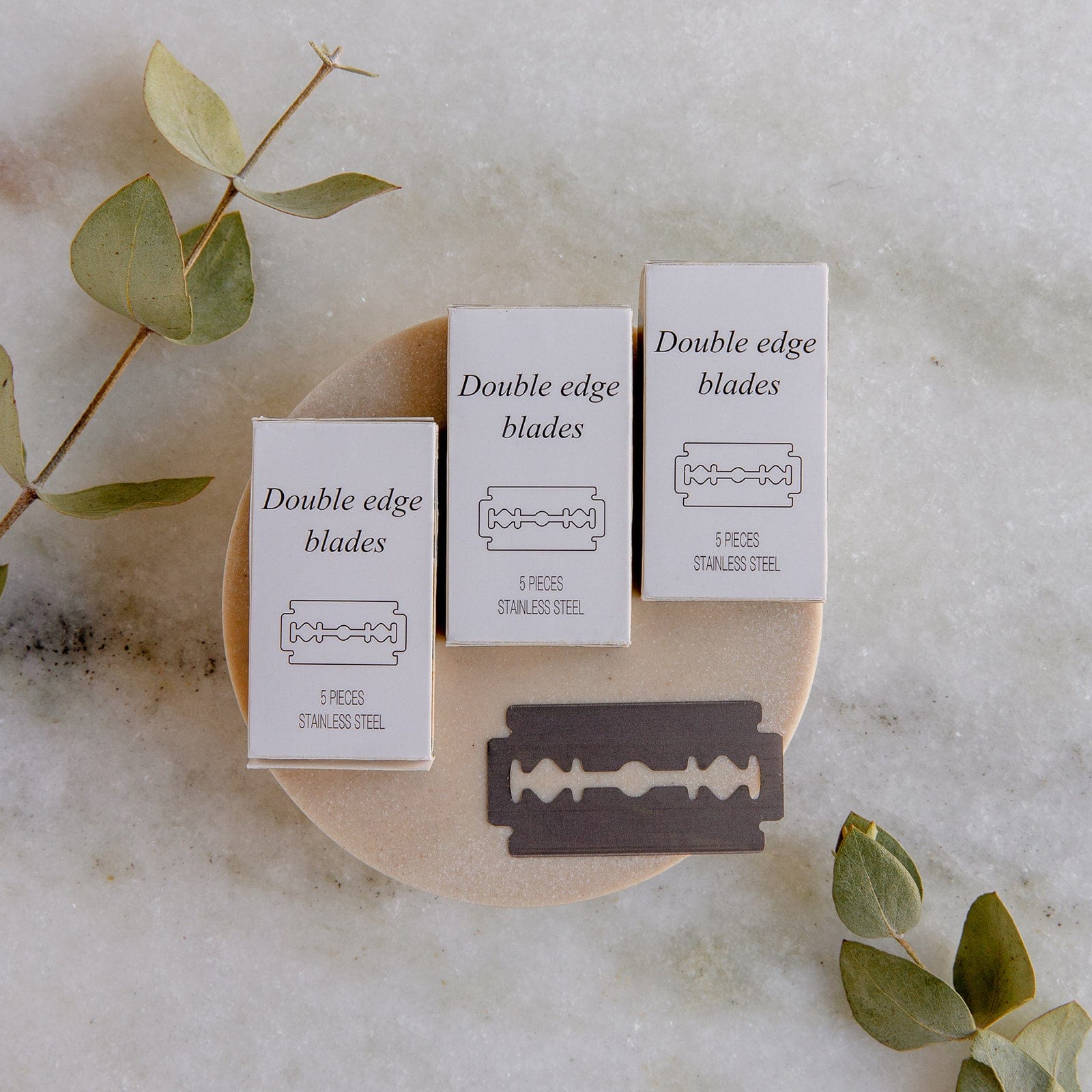 Razor Replacement Blades – Plastic-Free, Rust-Free, Universal Fit | Sustainable Shaving