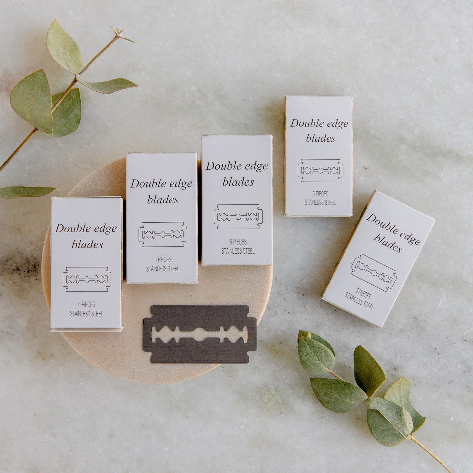 Razor Replacement Blades – Plastic-Free, Rust-Free, Universal Fit | Sustainable Shaving