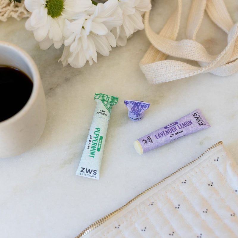 All Natural Lip Balm – Organic & Vegan | Plastic-Free, & Compostable Tube