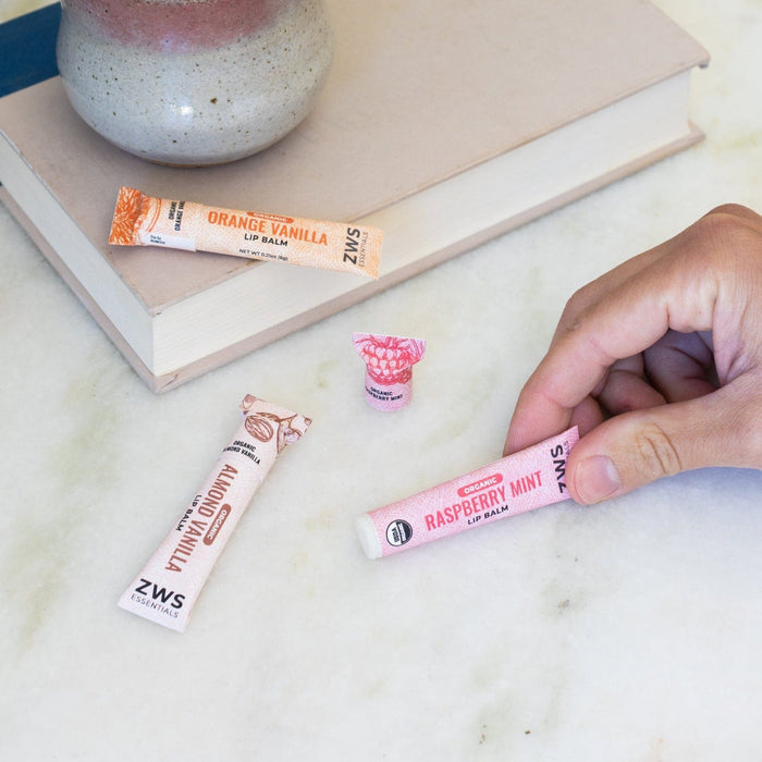 All Natural Lip Balm – Organic & Vegan | Plastic-Free, & Compostable Tube