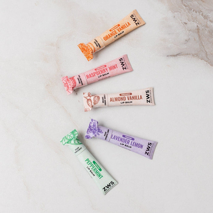 All Natural Lip Balm – Organic & Vegan | Plastic-Free, & Compostable Tube