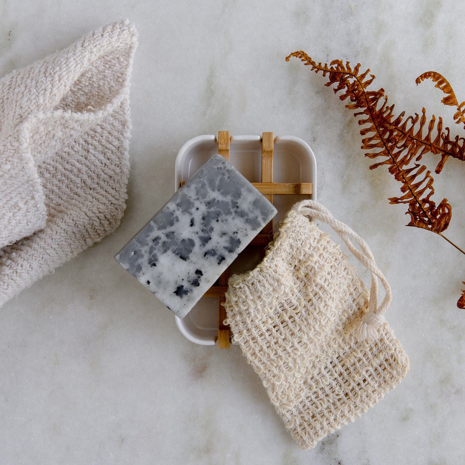Soap Bar Mini Kit – Bath Set | Vegan, Plastic-Free &amp; Hydrating Clean