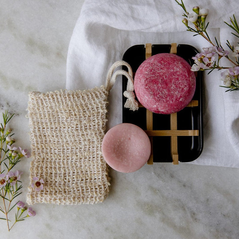 Hair Care Mini Kit – Plastic-Free Shampoo & Conditioner Bar Set | Vegan, Sustainable, & Travel-Friendly