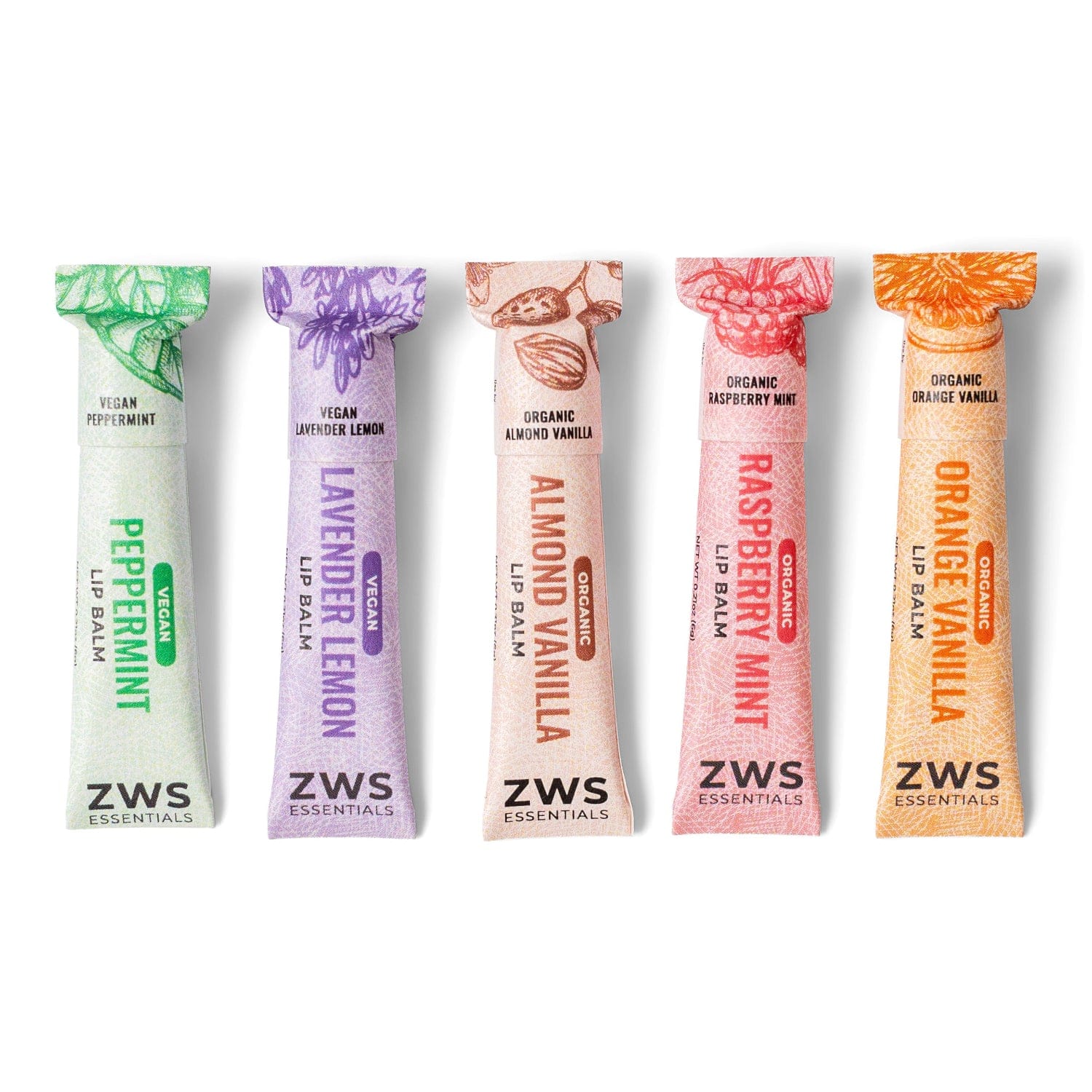 All Natural Lip Balm – Organic &amp; Vegan | Plastic-Free, &amp; Compostable Tube