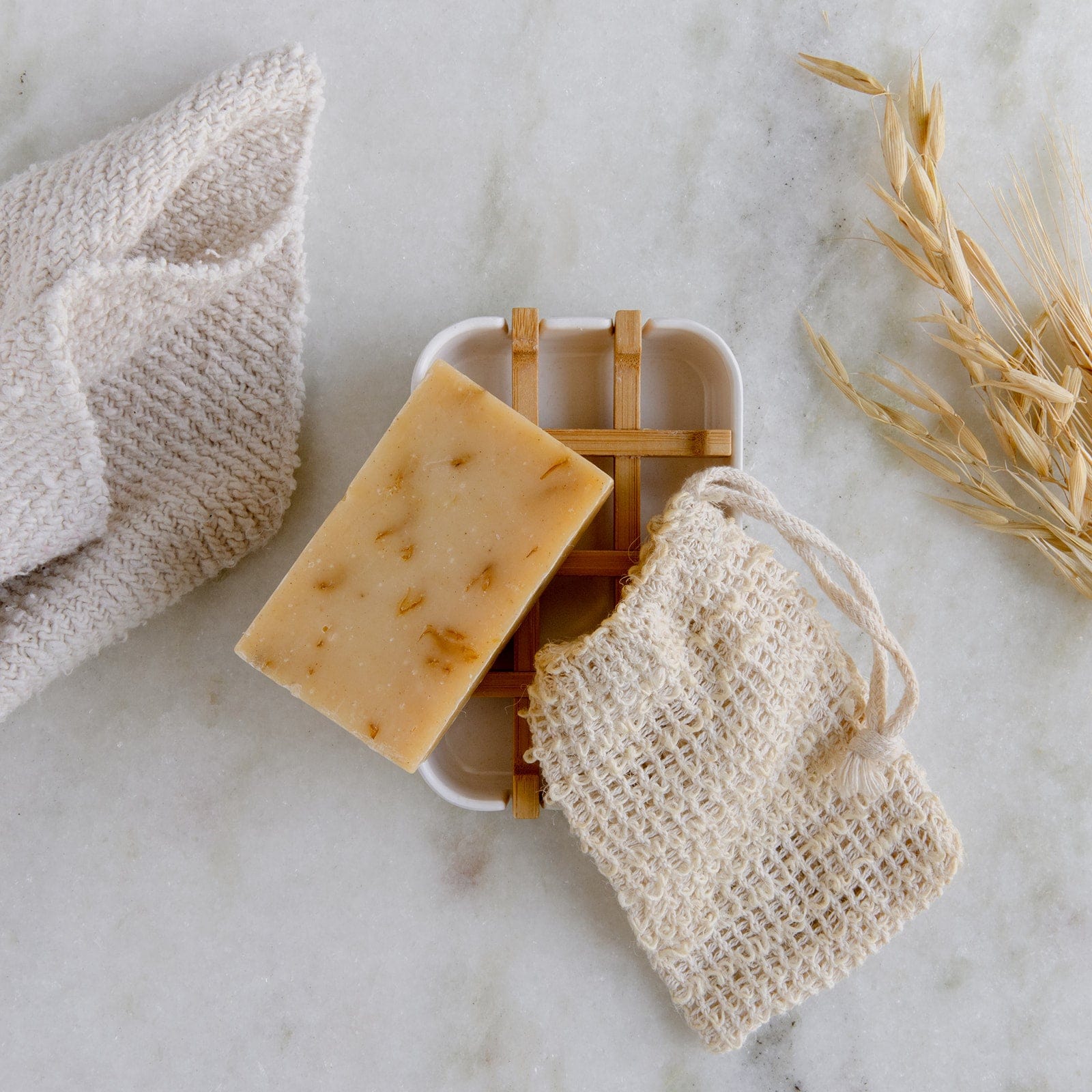 Soap Bar Mini Kit – Bath Set | Vegan, Plastic-Free &amp; Hydrating Clean