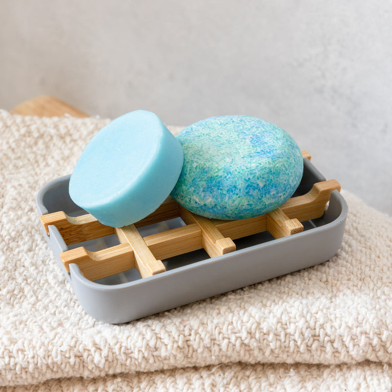 Bamboo Soap Dish – Plastic-Free, Compostable & Zero Waste | Eco-Friendly Bathroom Accessory