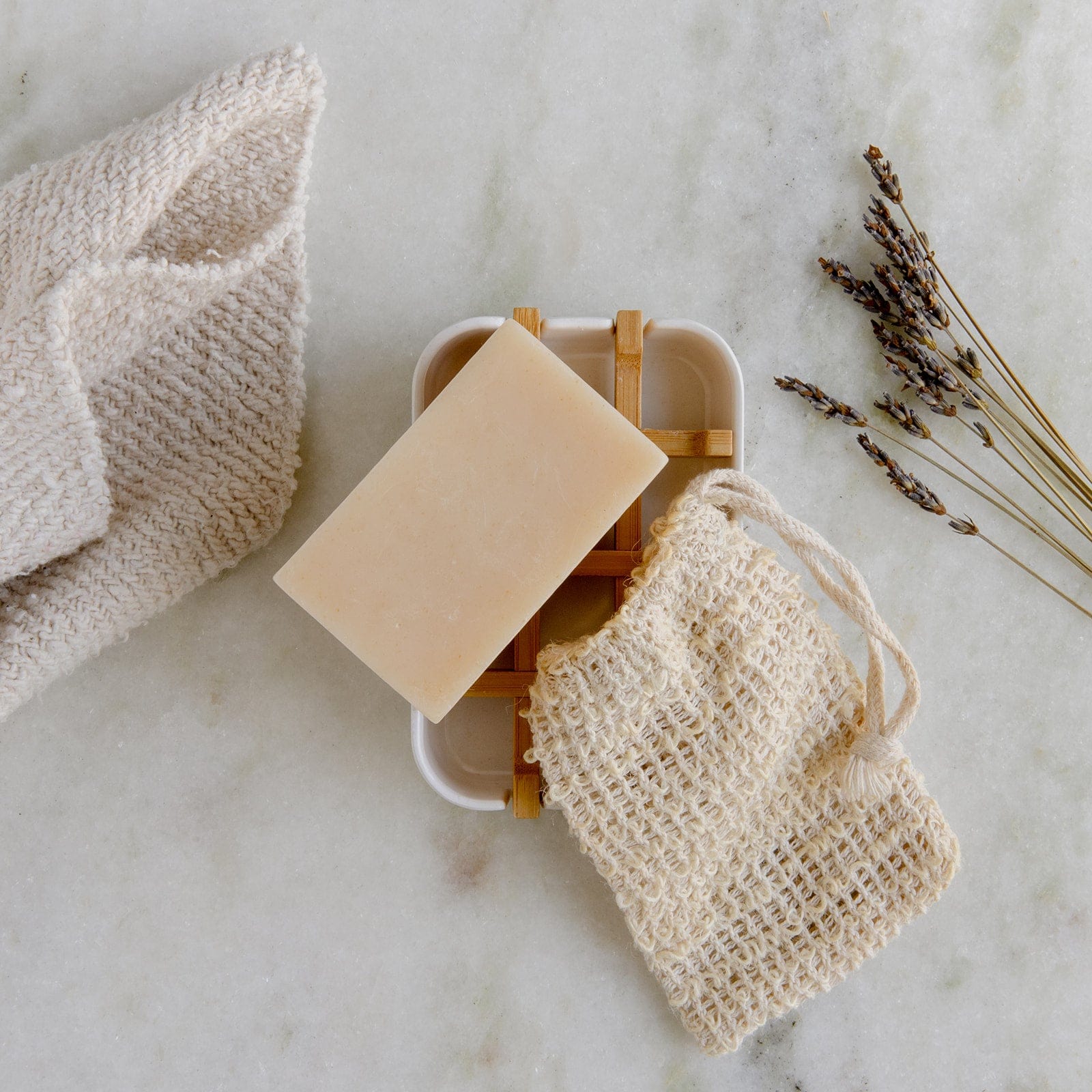 Soap Bar Mini Kit – Bath Set | Vegan, Plastic-Free &amp; Hydrating Clean