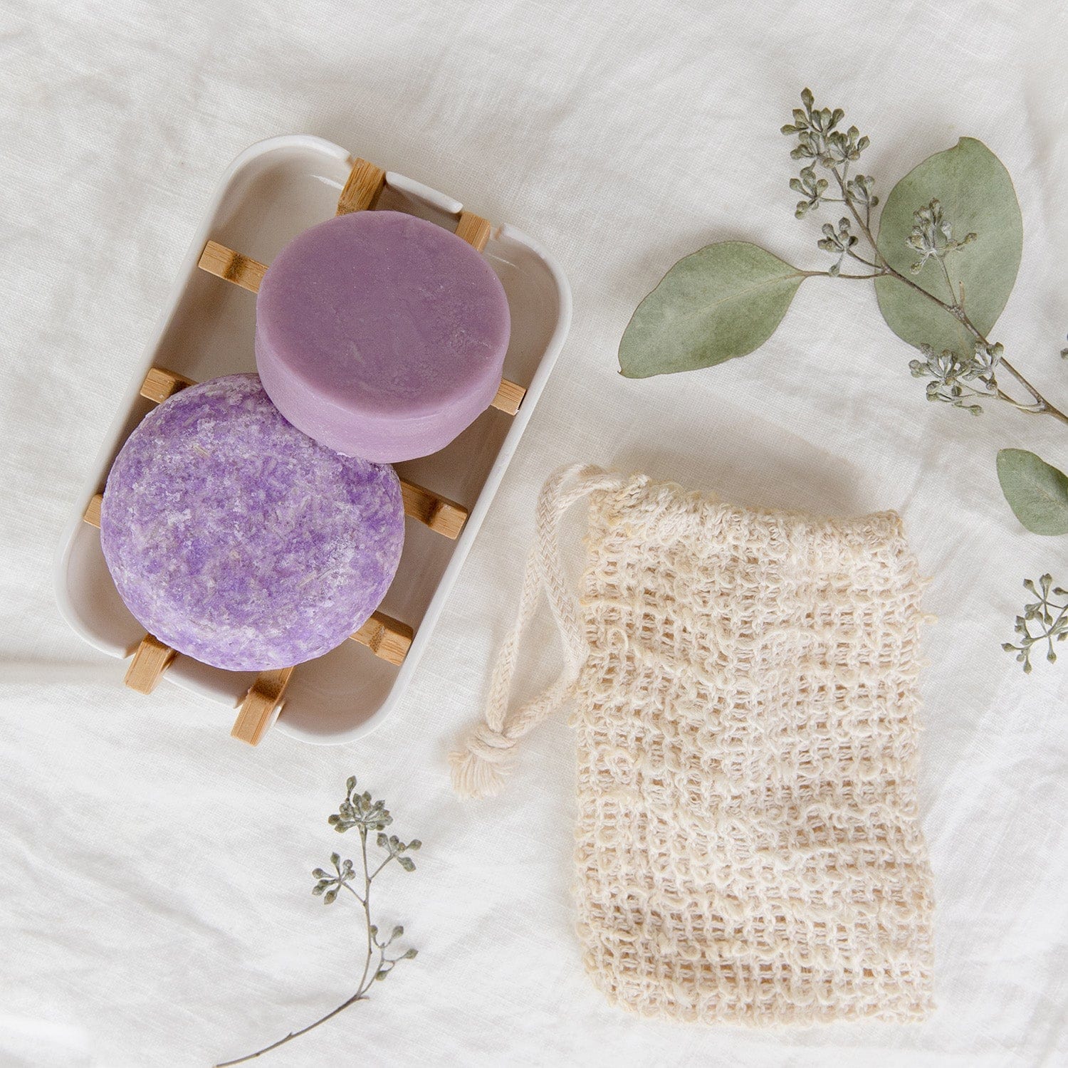 Hair Care Mini Kit – Plastic-Free Shampoo &amp; Conditioner Bar Set | Vegan, Sustainable, &amp; Travel-Friendly