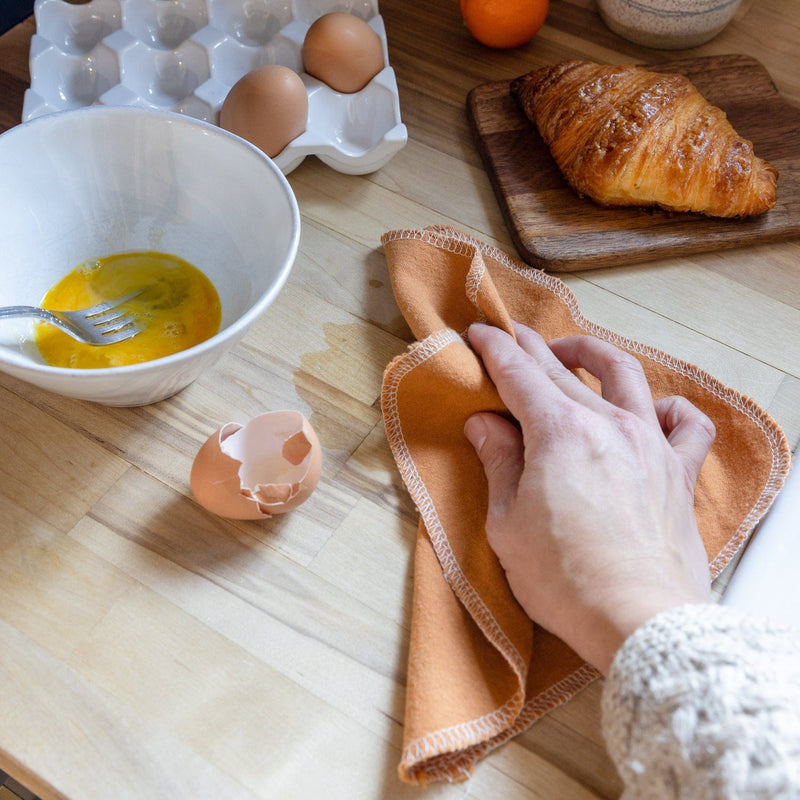 Reusable Paper Towels – Organic Cotton Flannel Towels | Washable, Plastic-Free