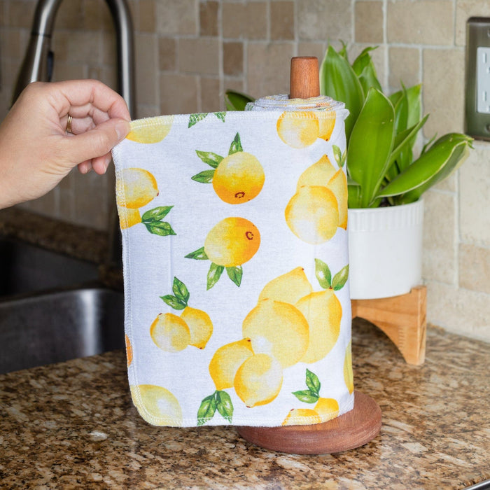 Reusable Paper Towels – Organic Cotton Flannel Towels | Washable, Plastic-Free & Kitchen Roll