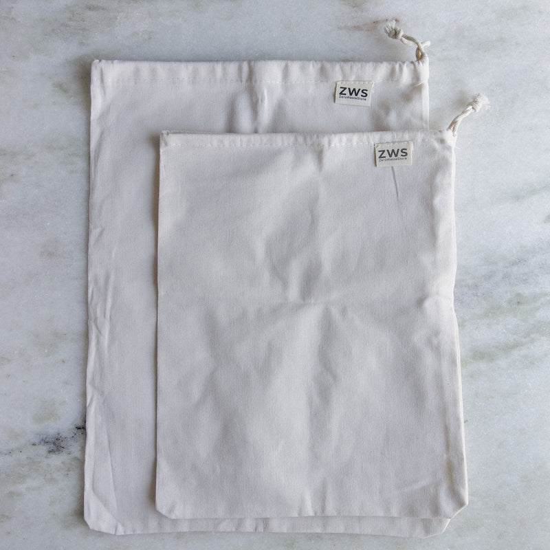 Muslin Produce Bag – Organic Cotton | Reusable, Washable & Grocery Storage