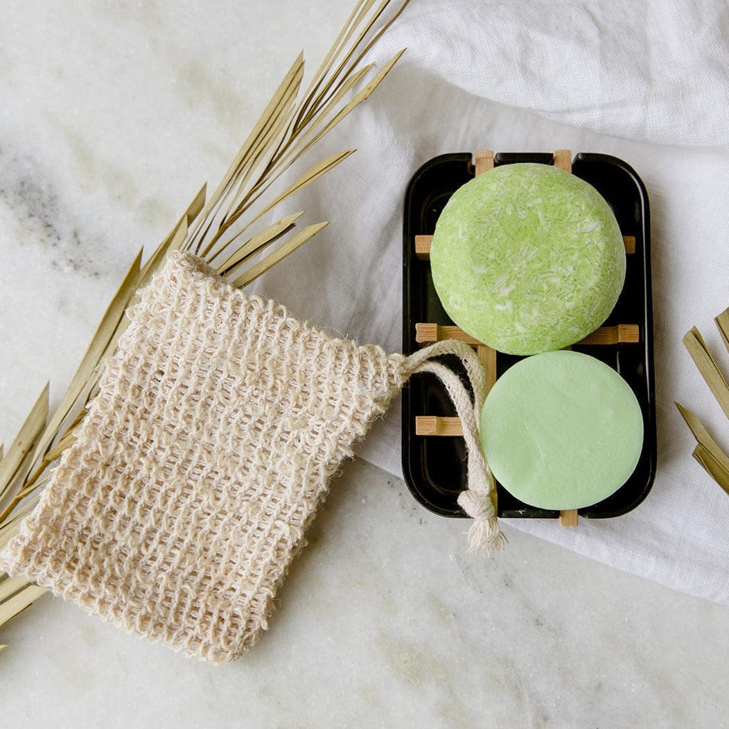 Hair Care Mini Kit – Plastic-Free Shampoo &amp; Conditioner Bar Set | Vegan, Sustainable, &amp; Travel-Friendly