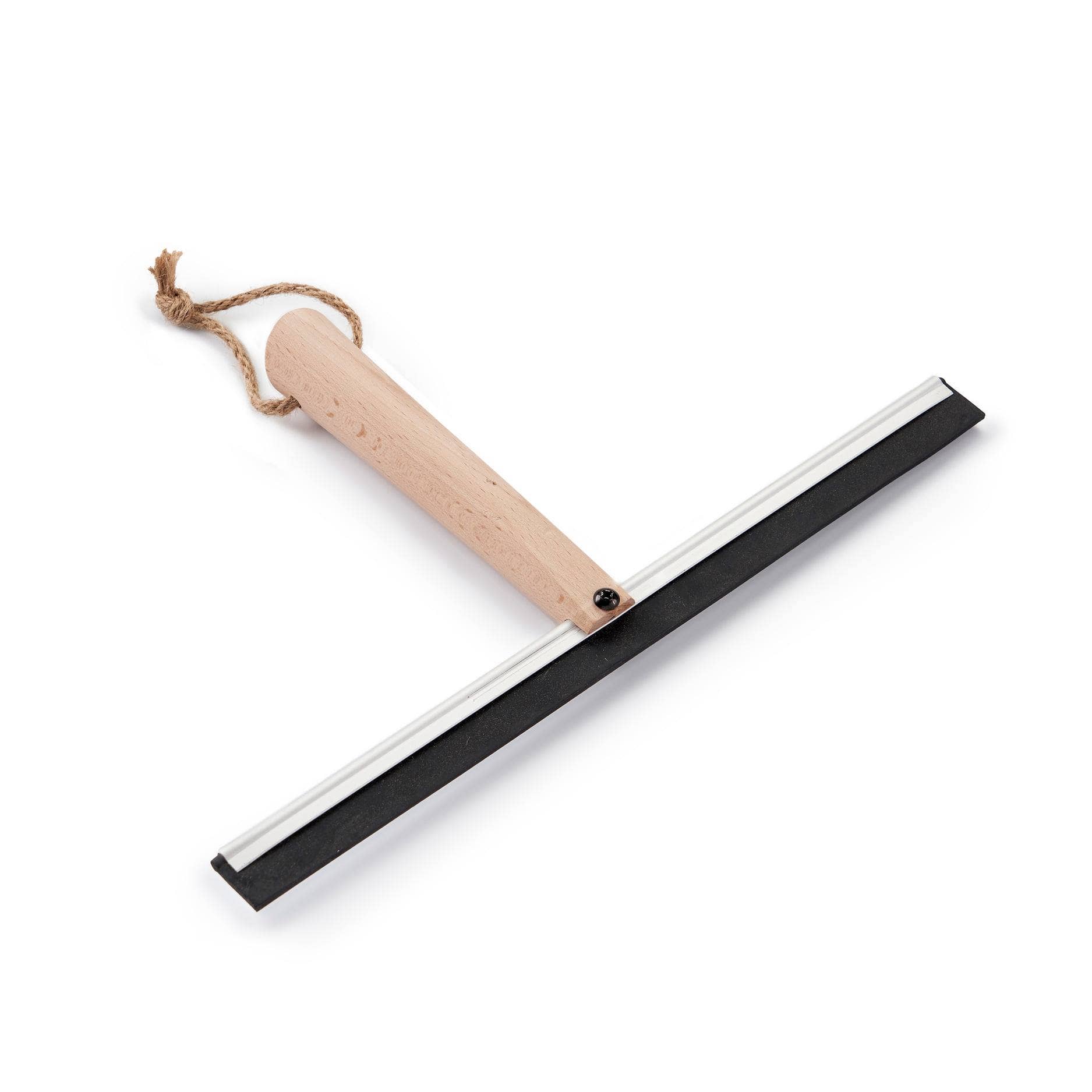 EcoLiving Wooden Squeegee - FSC certified beech wood handle and silicone blade