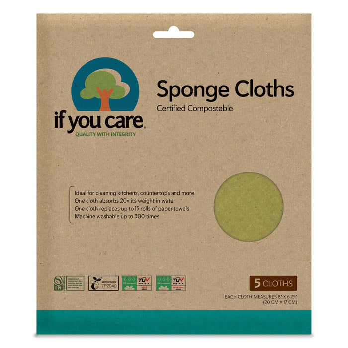 100% Natural Sponge Cloths