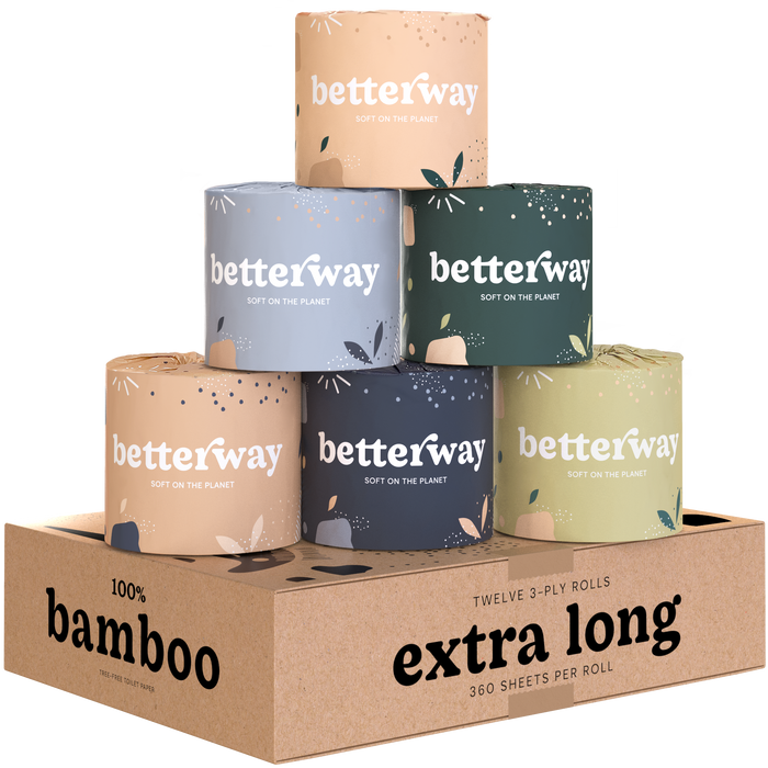 Bamboo Toilet Paper (12 Rolls)