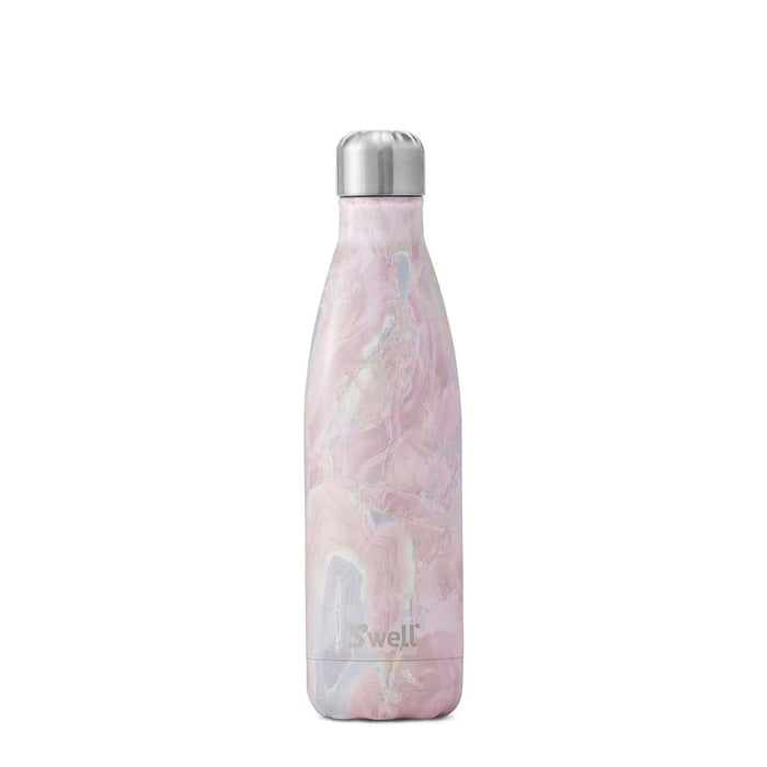 Stainless Steel Water Bottle - Geode Rose