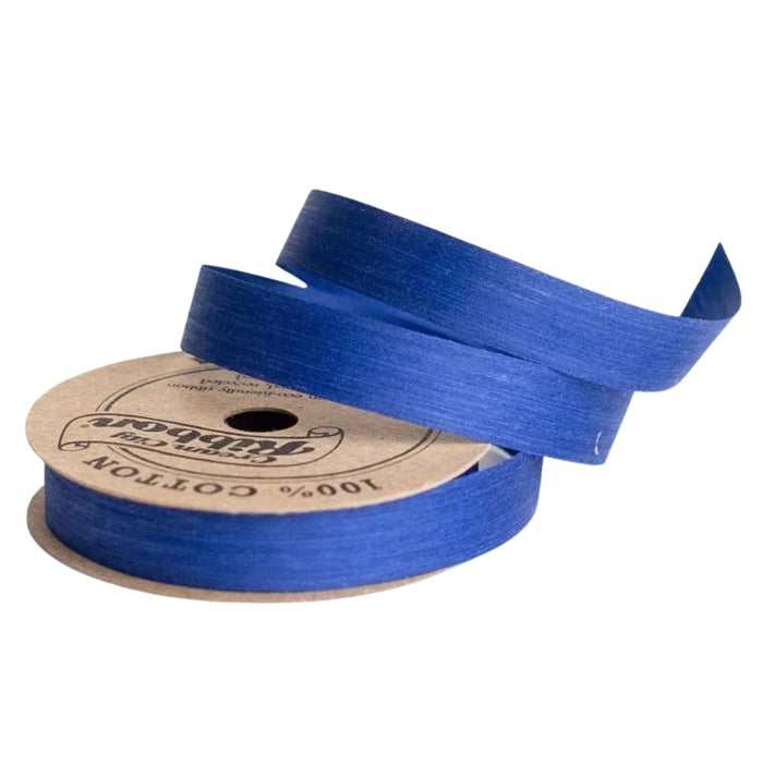 Blue Natural Cotton Curling Ribbon