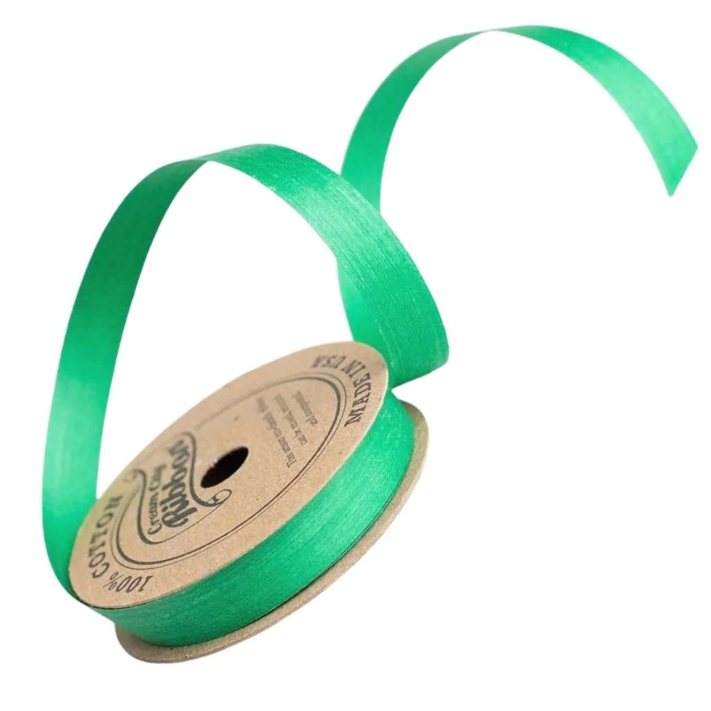 Green Eco Friendly Natural Cotton Curling Ribbon