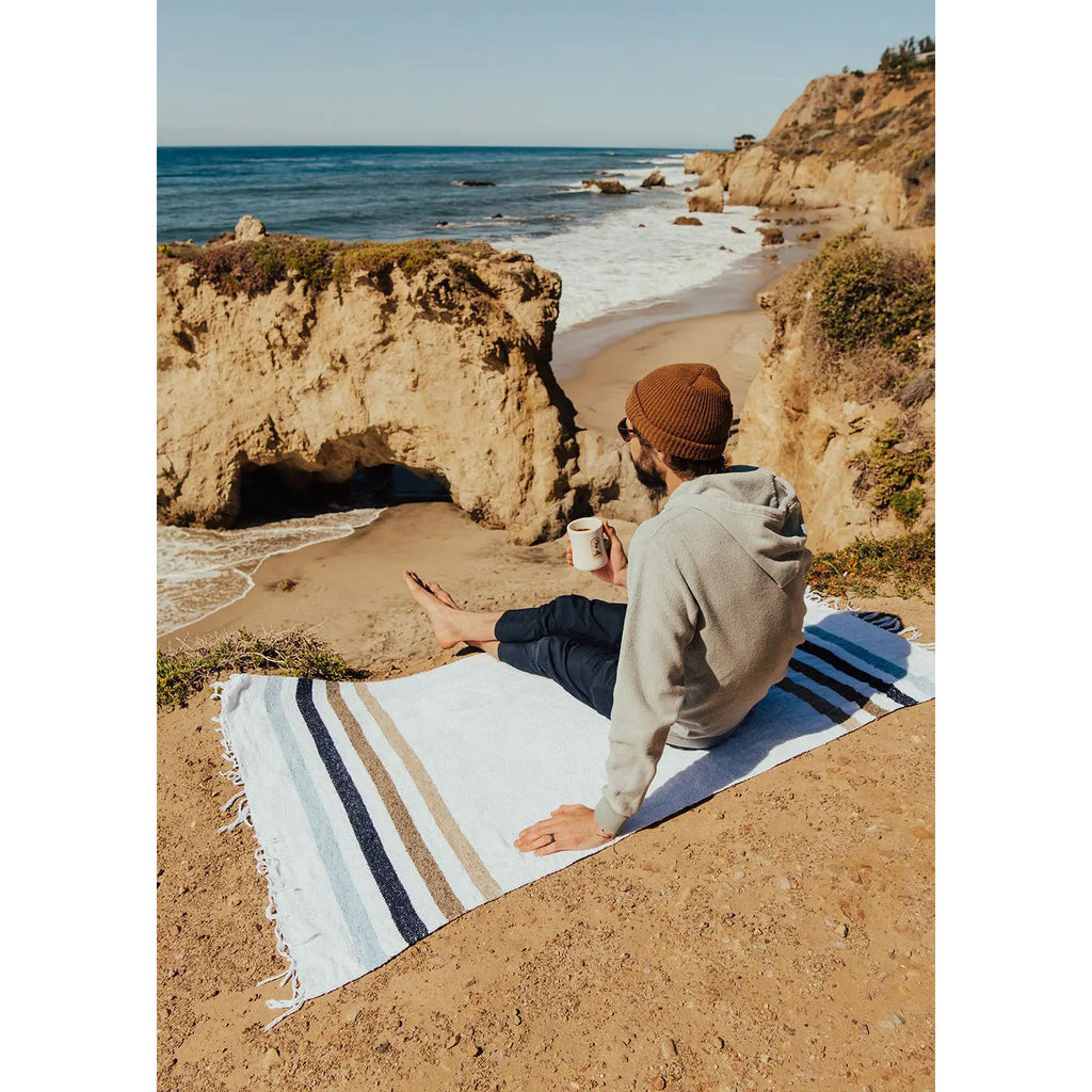 Sustainable Throw Blanket - Coastal