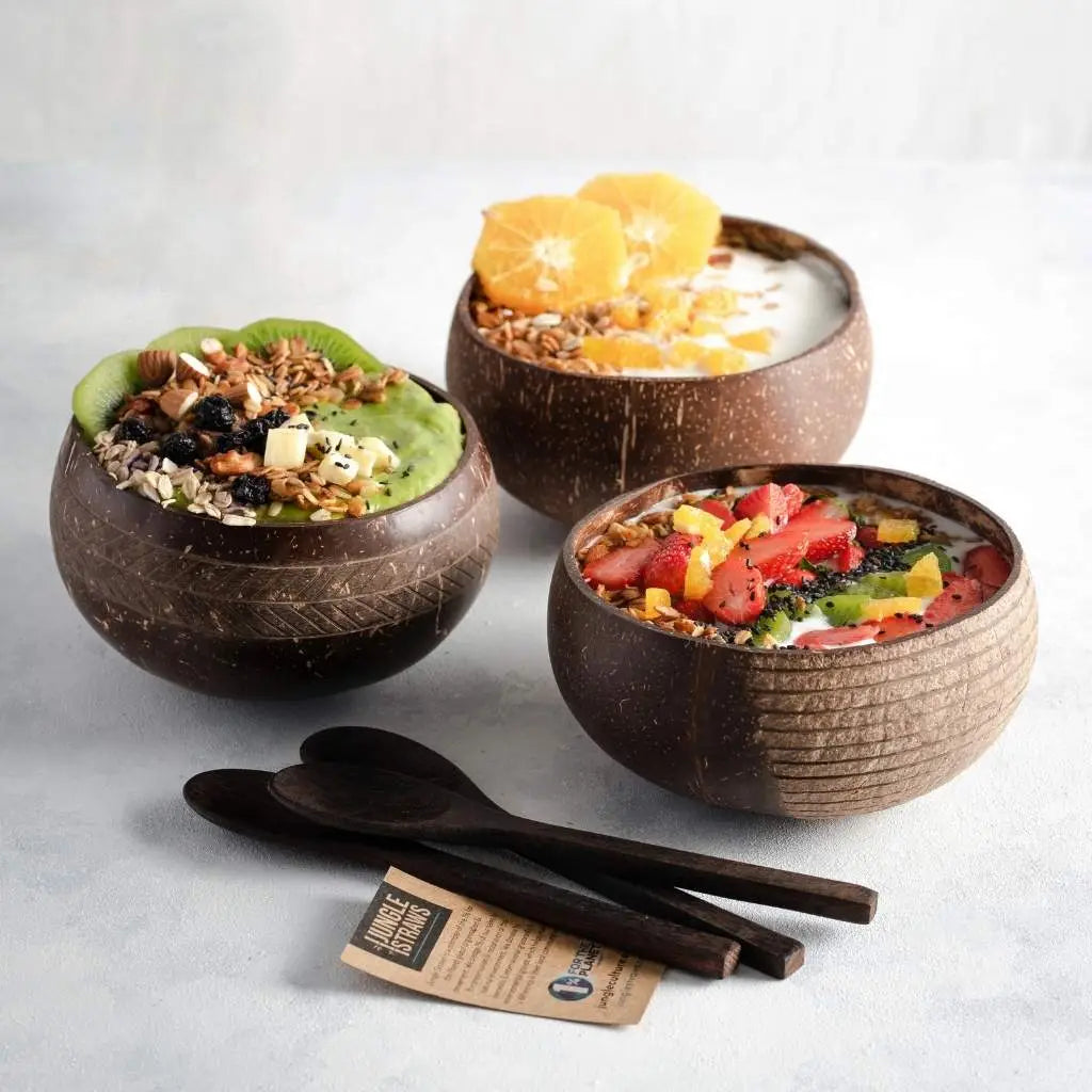 Bowls & Wooden Spoon Combo