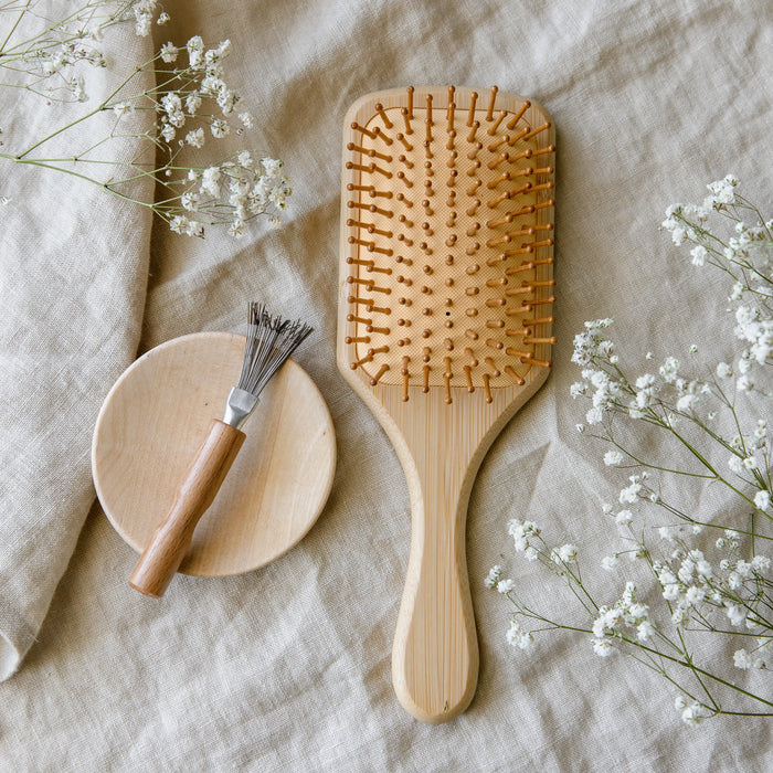 eco-friendly bamboo hair brush