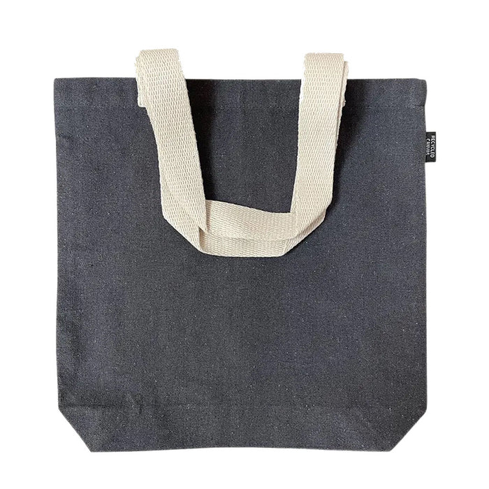 Recycled Canvas Tote Bag - Charcoal