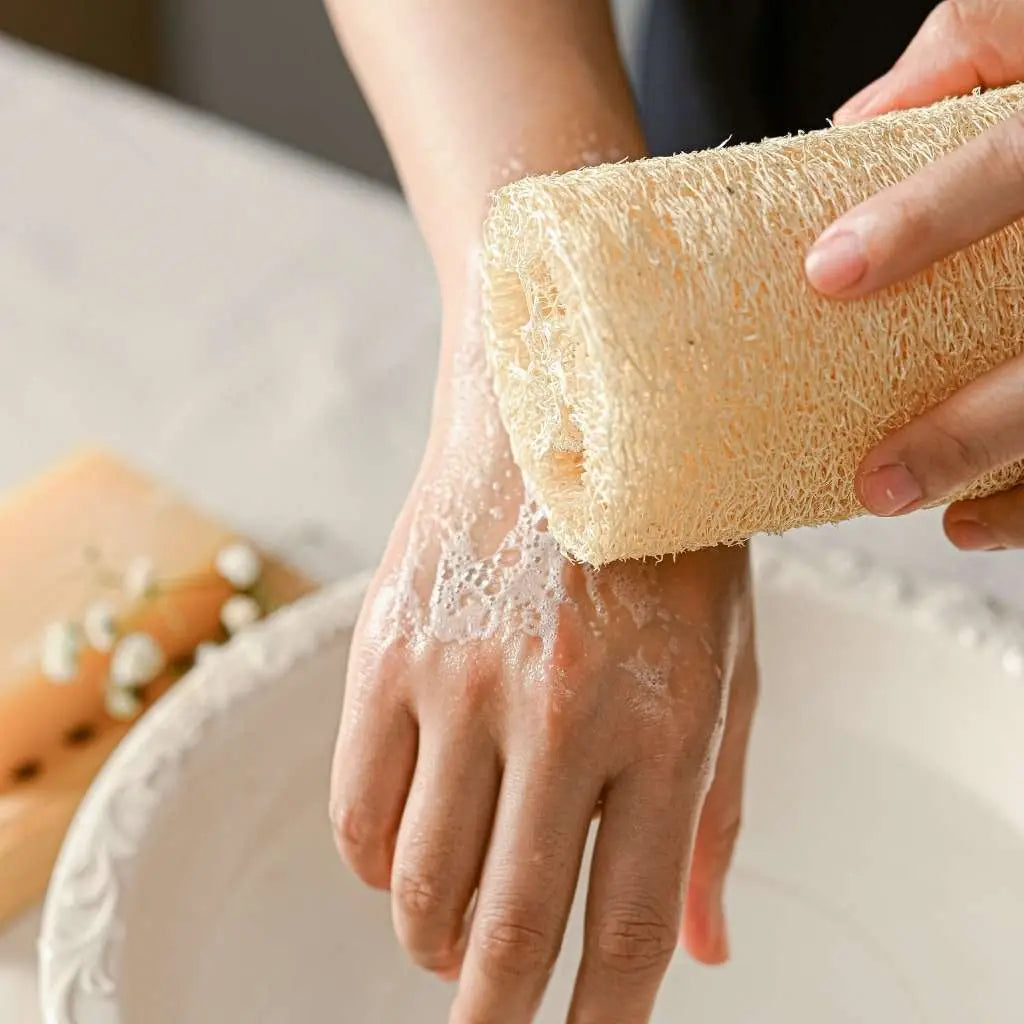 Organic Exfoliating Sponge Pad Scrubber
