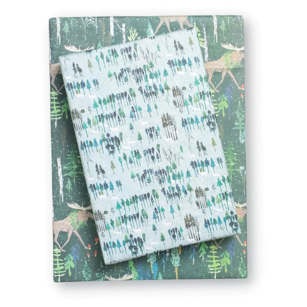 Noel Forest  Wintery Wood - Double-sided Eco Wrapping Paper