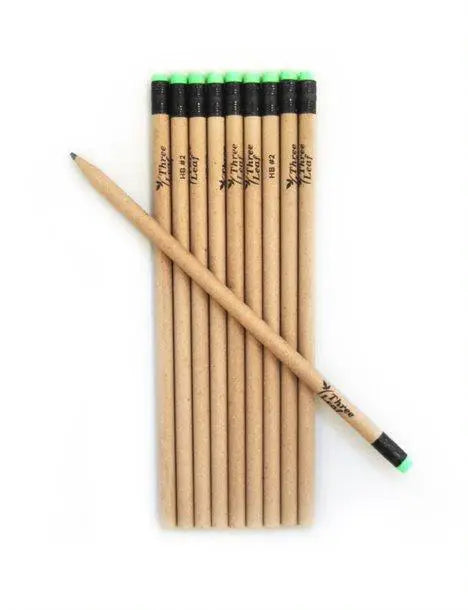 100% Eco Friendly - Recycled  Paper Pencils (pack of 10)