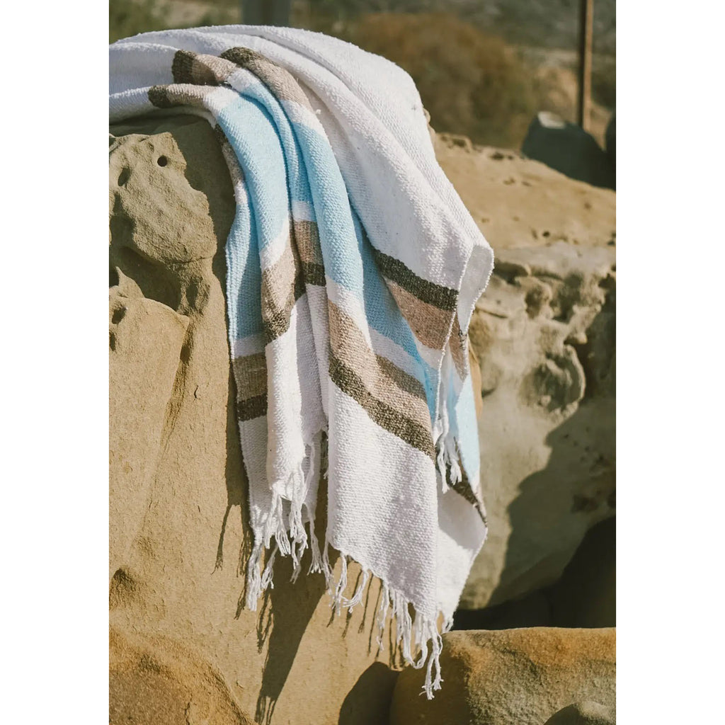 Sustainable Throw Blanket - Seaward