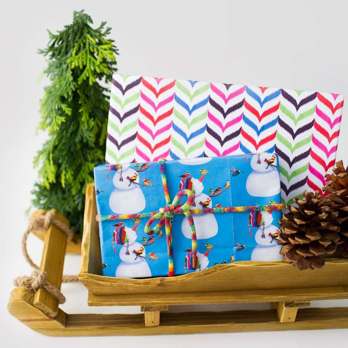 Double-sided Eco Wrapping Paper - Holiday