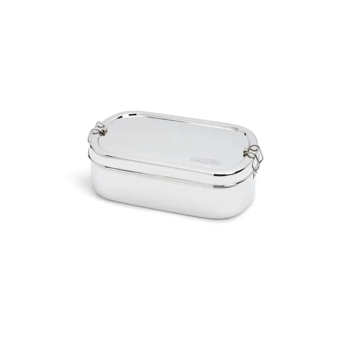 Stainless Steel - Large container with clips
