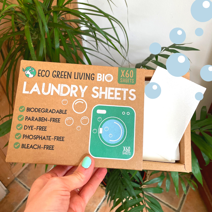Eco Green Living - Eco Green Living Laundry Detergent Sheets x 60 (Fragrance-Free)