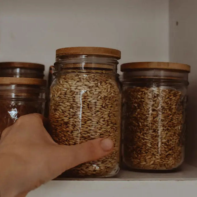 Bamboo Jar Lids (Jars not included)