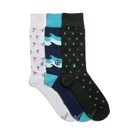 Fairtrade Certified Socks that Protect the Planet, Boxed Set