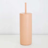 Silicone Cup with Straw For Adult