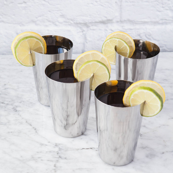 Stainless Steel - 10 oz cup (set of 4)