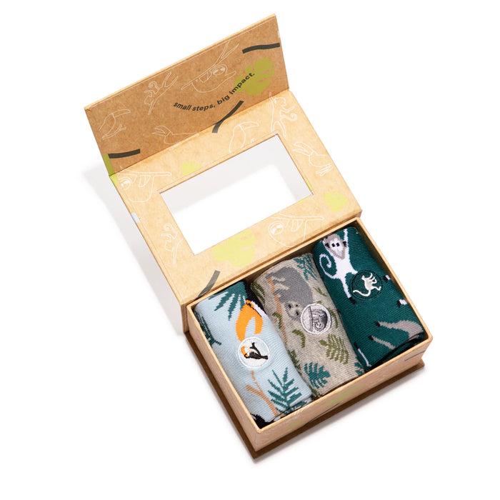 Socks That Protect Rainforests, Boxed Set - Youth
