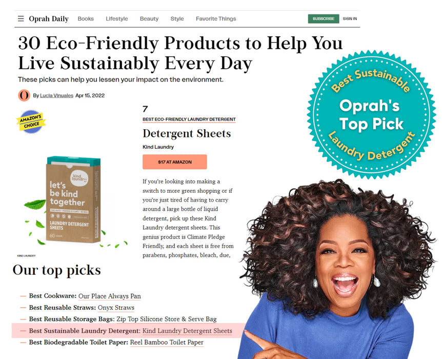 Eco Friendly Zero Waste Laundry Detergent Sheets 