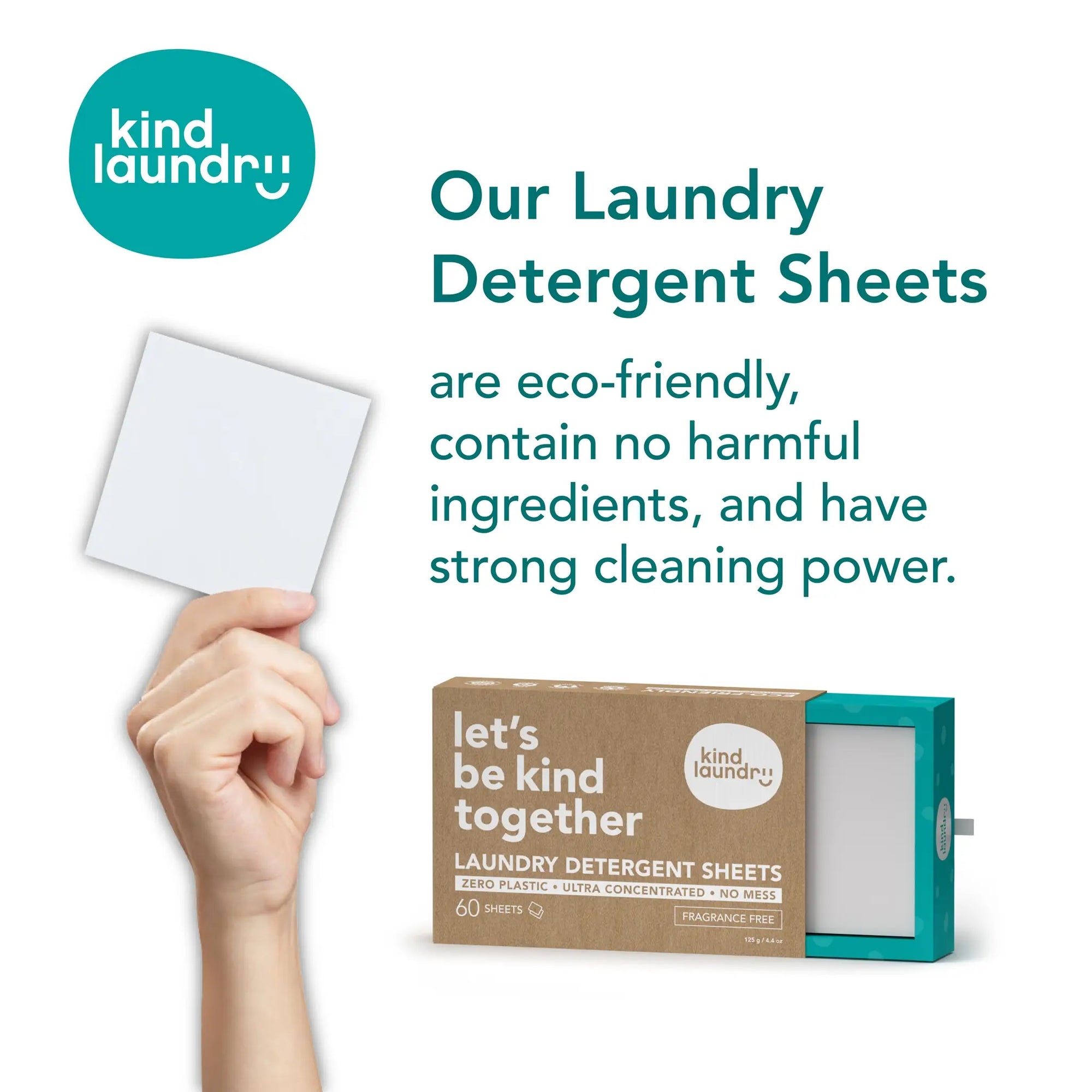 detergent sheet with added Tea Seed Oil 