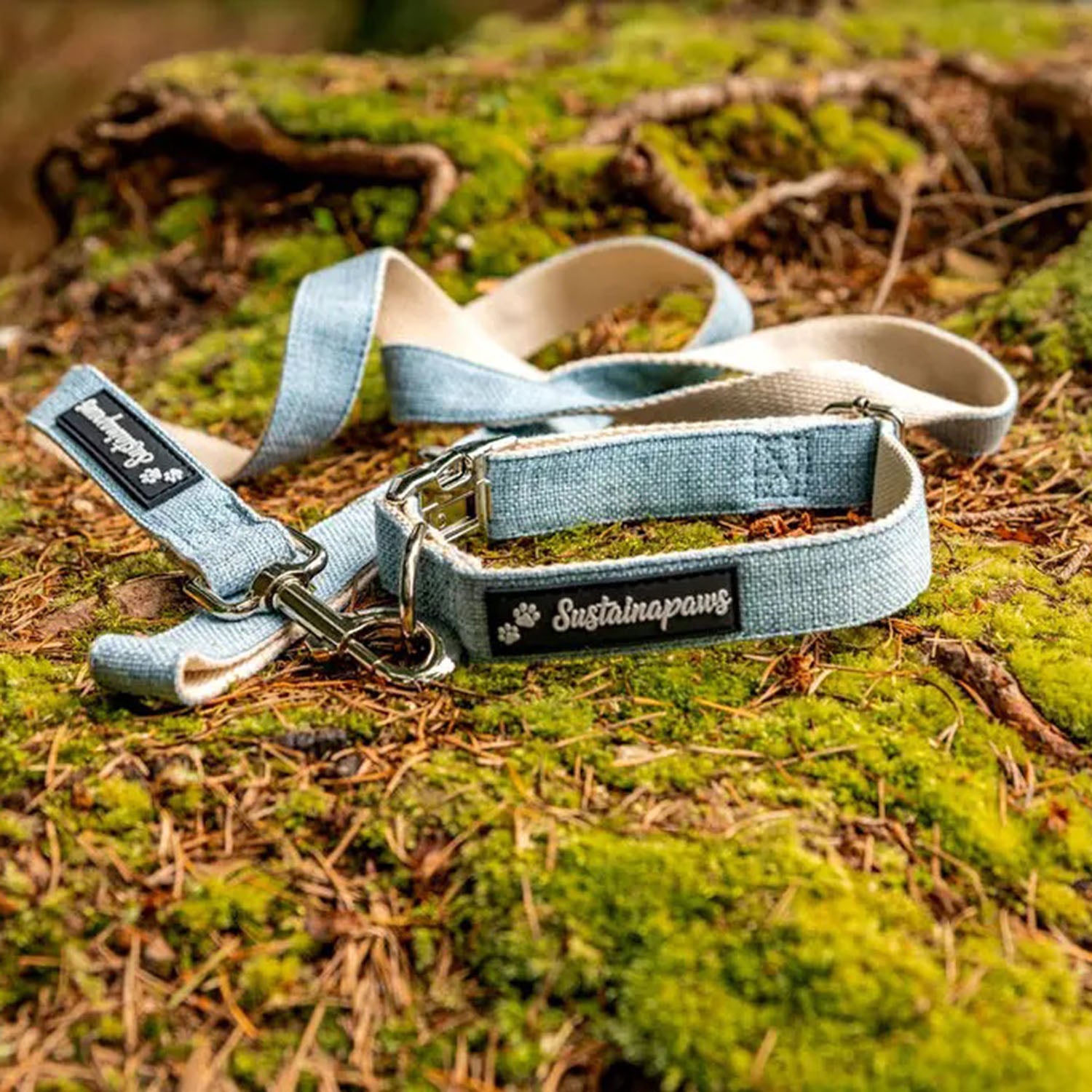 Comfortable Hemp & Organic Cotton Eco Dog Lead - Large
